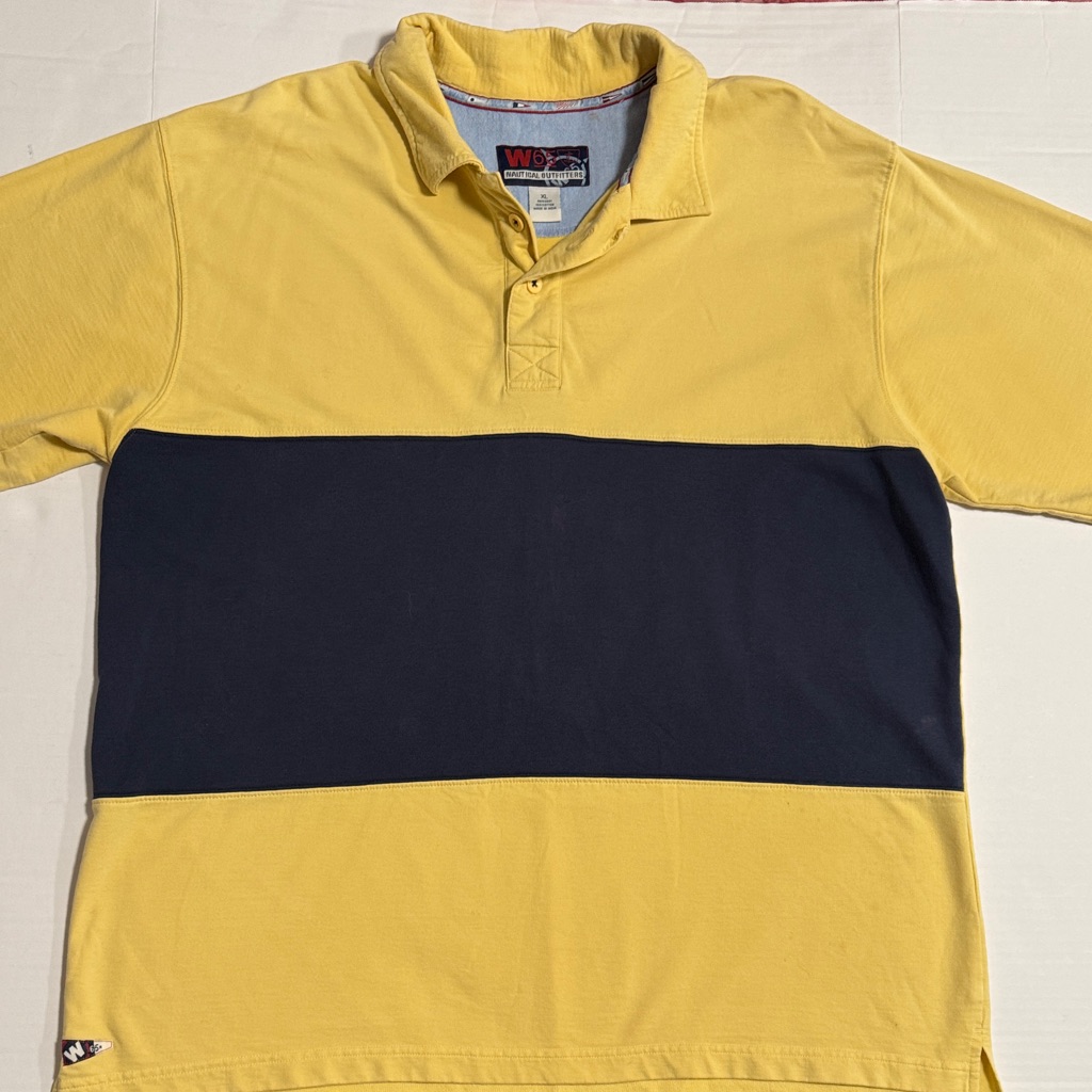W65 Nautical Outfitters Yellow And Navy